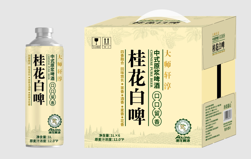 榴莲精酿啤酒1升装6罐新品发布全国招商