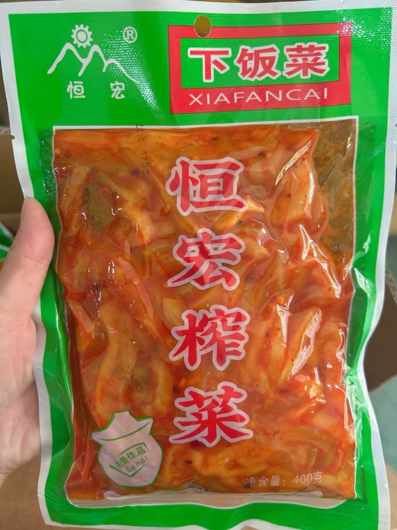 恒宏榨菜丝榨菜下饭菜微辣【工厂直发】