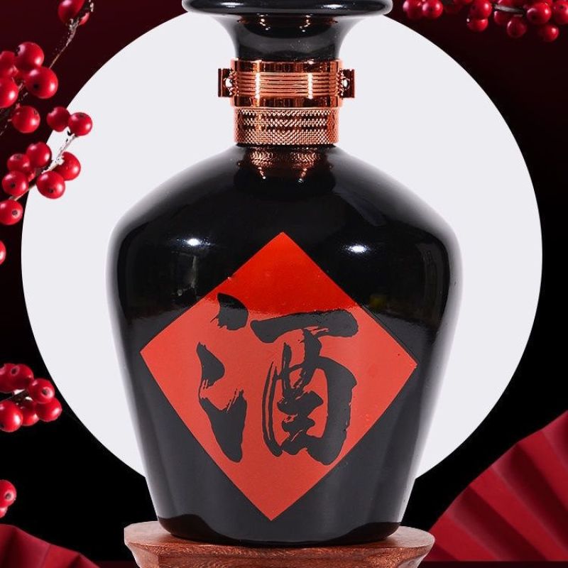 【高端白酒】浓香型纯粮白酒厂家直销52度6瓶装一箱包邮