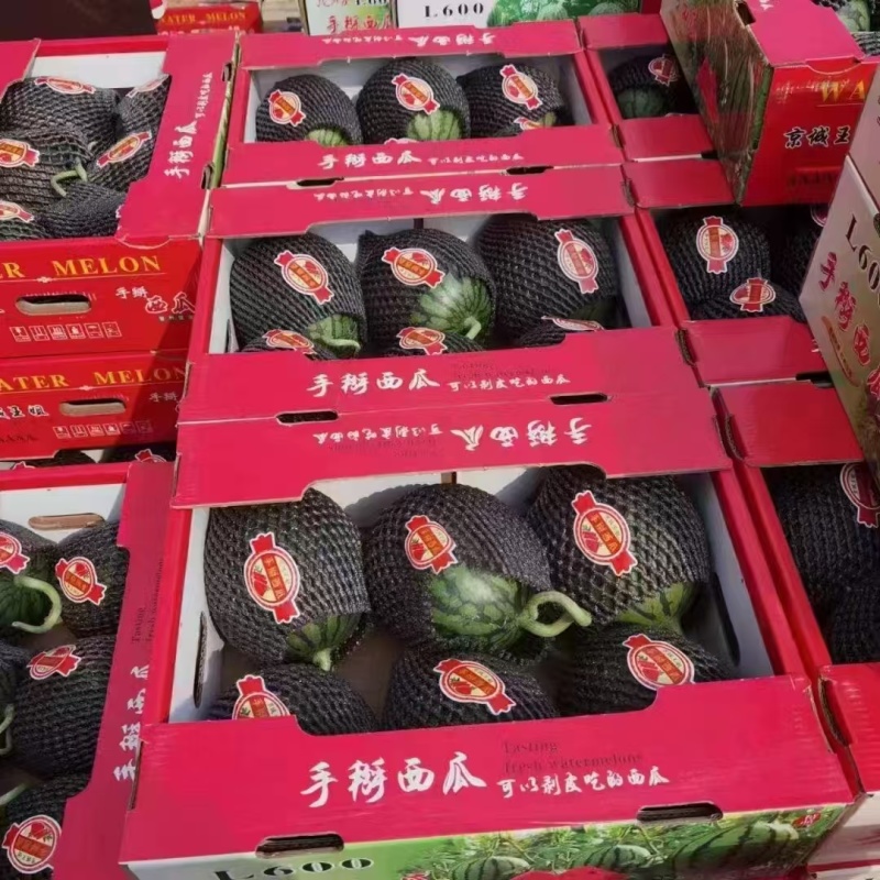 938吊兰西瓜陕西西瓜现摘现发，量大价优，对接市场批发商