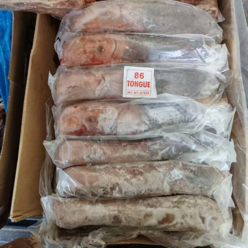 187牛舌，单个900克左右质量好，好箱好货。