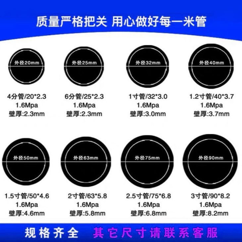 PE水管农用灌溉滴灌节水整套厂家直销保质量