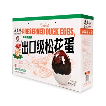 可出口，无铅松花蛋，山东***，非物质文化遗产