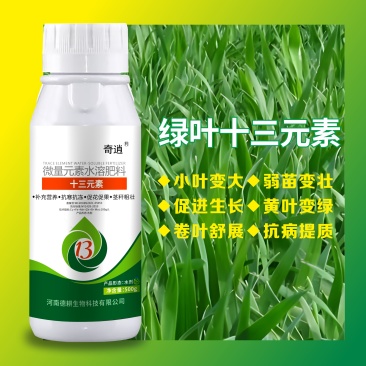 全面补充作物营养小叶变大黄叶变绿弱苗变壮促生长抗病