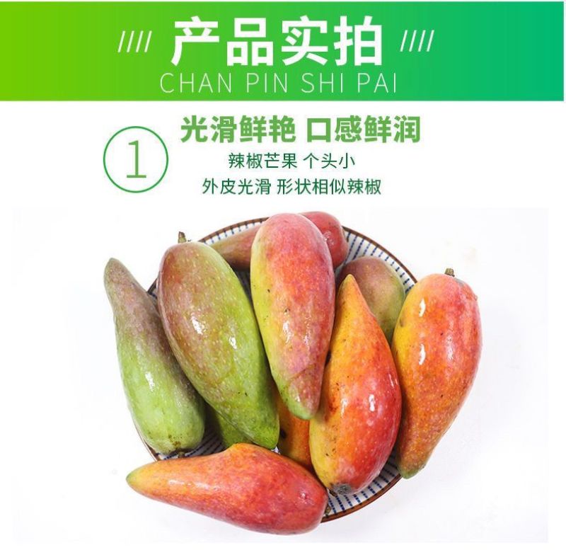 海南三亚辣椒芒新鲜手指芒牙签芒