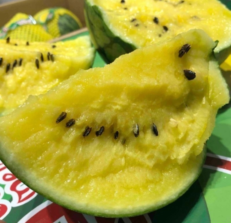 热卖特小凤西瓜薄皮黄瓤甘甜货源充足价格实惠致电联