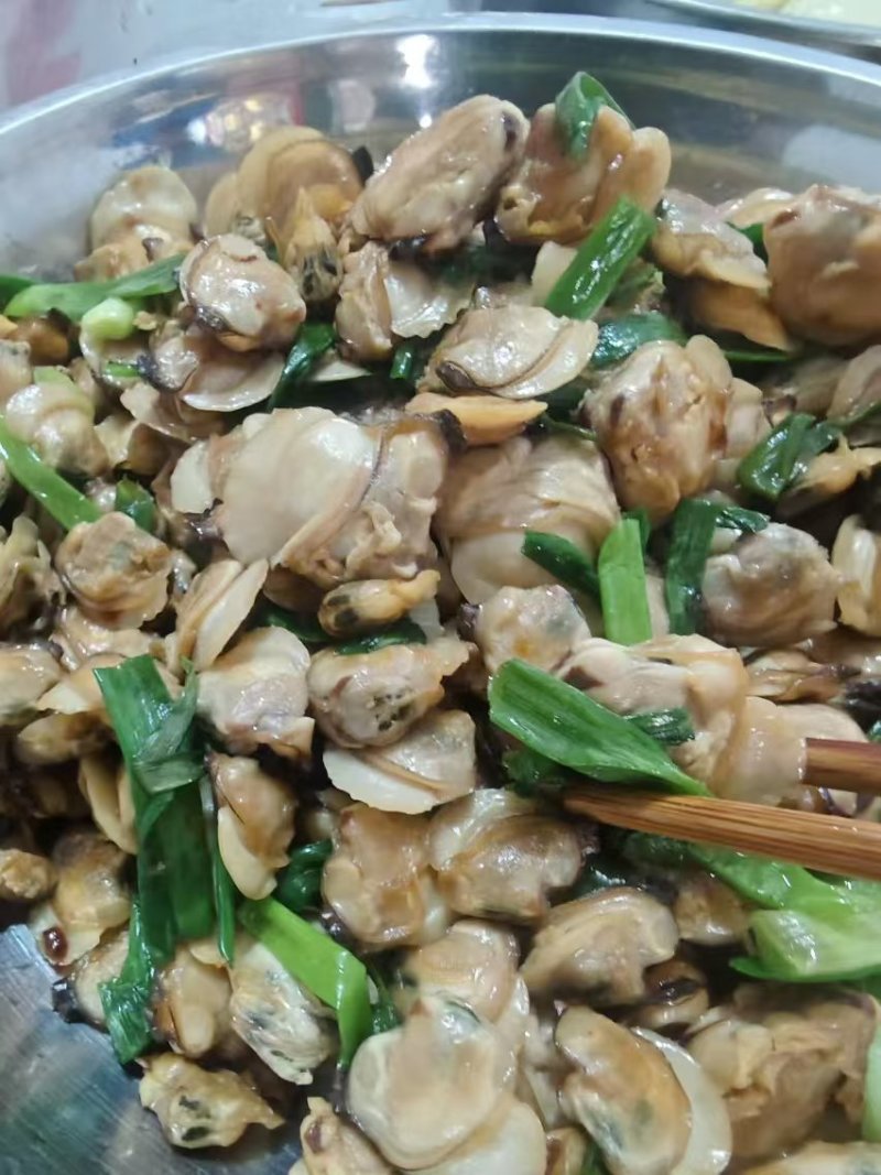 蚬肉，味道鲜美，爆炒好吃到哭