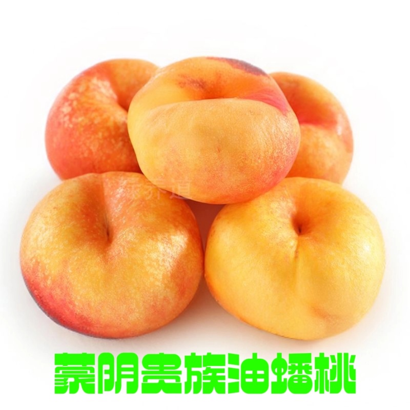 蒙阴油蟠桃产地直销对接商超电商批发市场整车发货一件代发