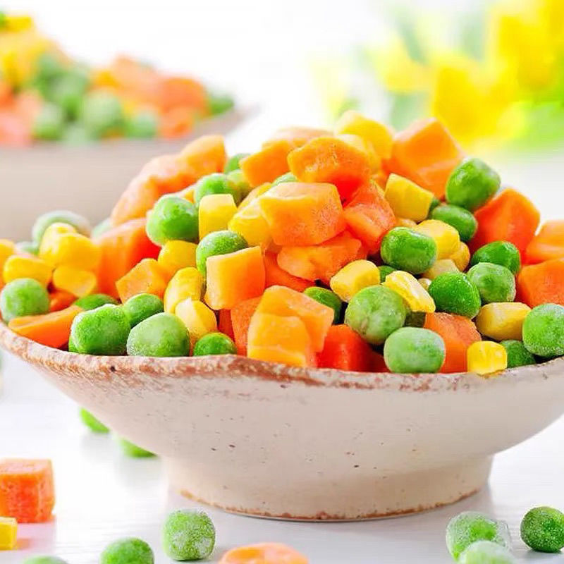 什锦菜美式杂菜玉米粒豌豆青豆胡萝卜丁混合蔬菜