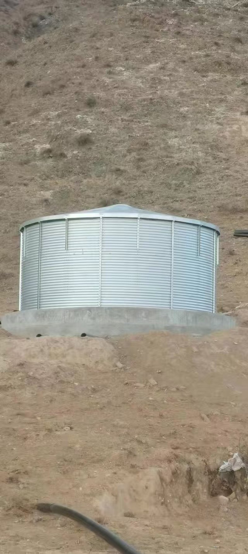 新型陆地农业蓄水池，果园户外蓄水池，镀锌板帆布养鱼池，
