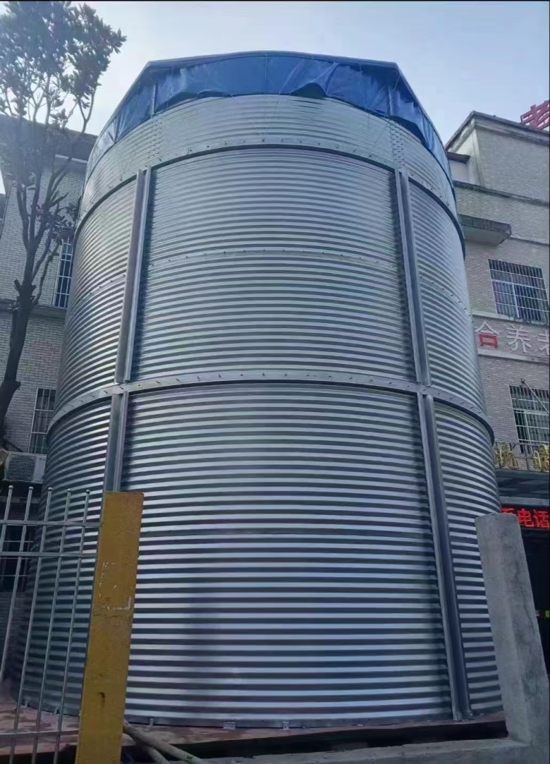 新型陆地农业蓄水池，果园户外蓄水池，镀锌板帆布养鱼池，