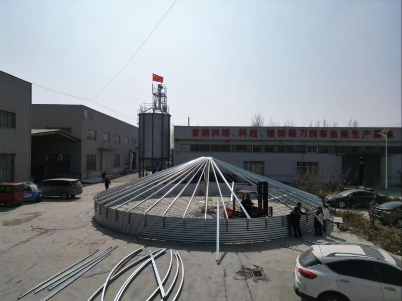 新型陆地农业蓄水池，果园户外蓄水池，镀锌板帆布养鱼池，