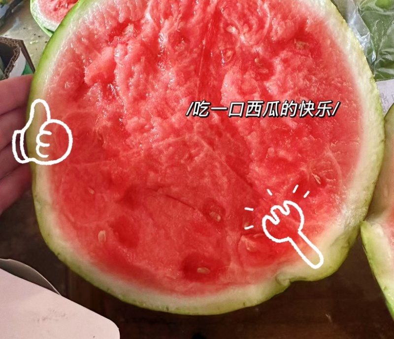 山西台农大棚美都麒麟西瓜美都西瓜一手货源欢迎来电咨询