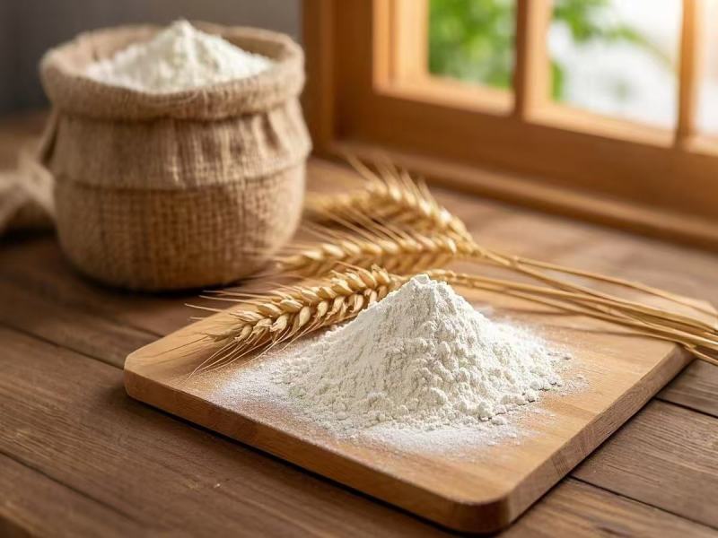 义桂雪园石磨小麦粉2.5kg（天然***，附带检测报告）