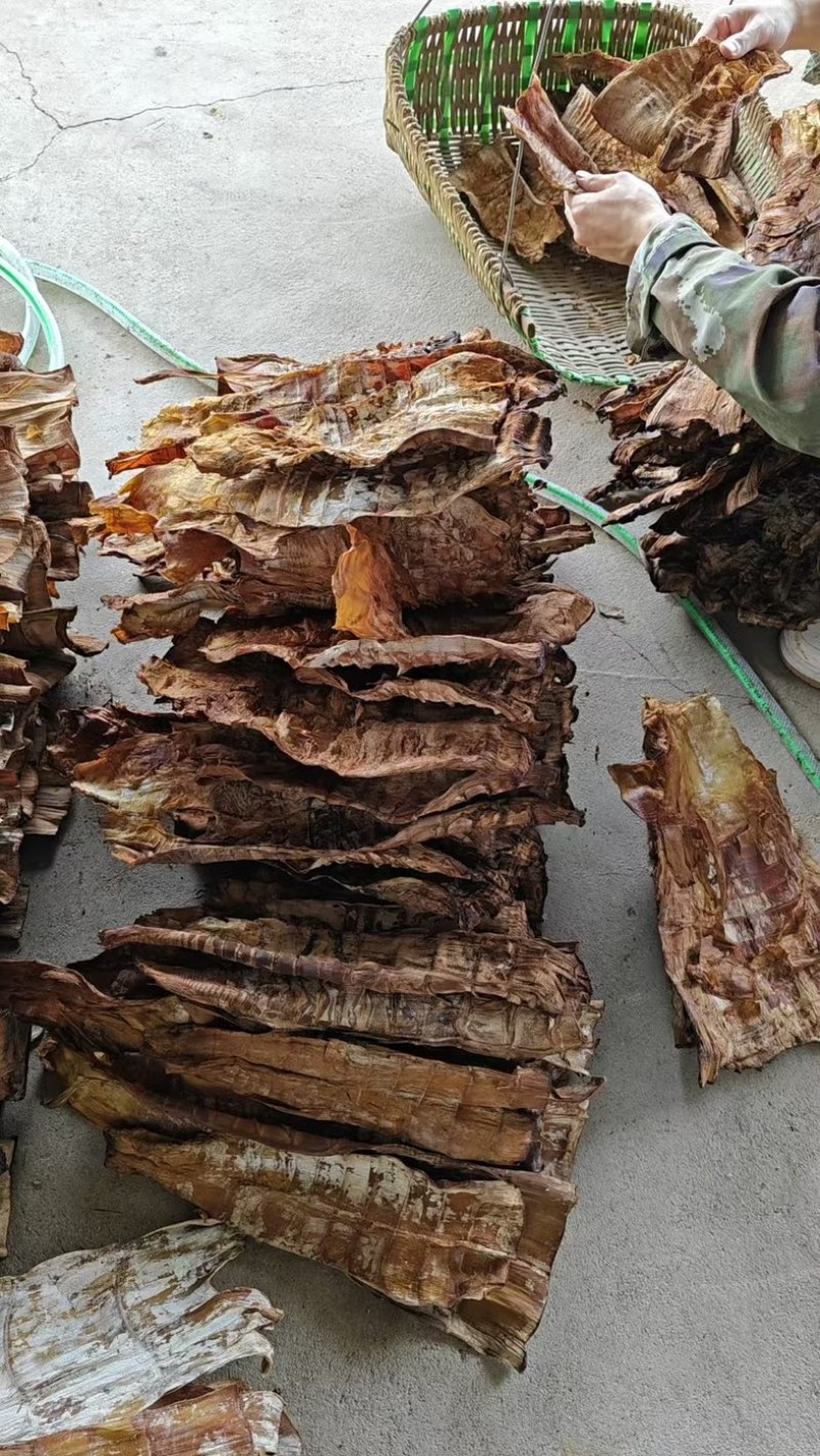 烟笋薄片传统手工品质优可大量供货欢迎选购