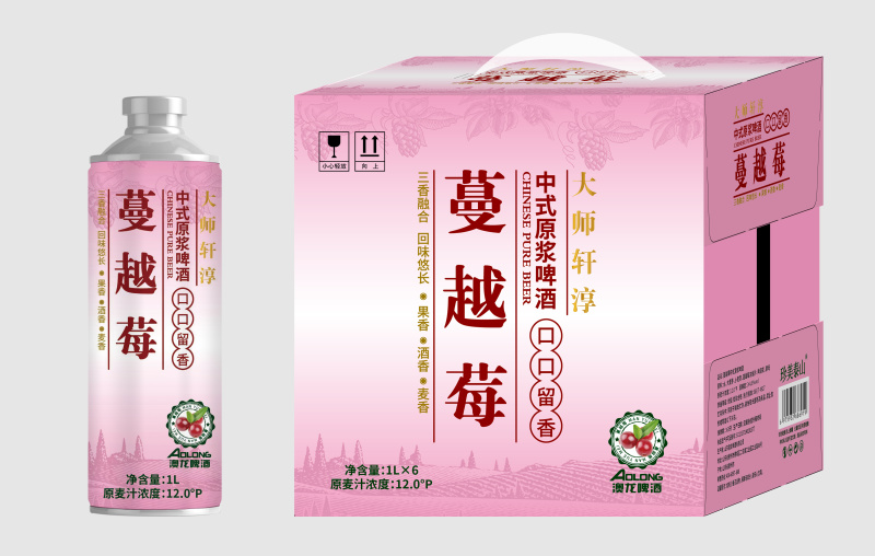12度1L×6罐茶香酒香麦香相结合中式精酿啤酒
