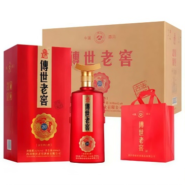 “传世老窖”一箱6瓶-42度浓香型GB/T107811优