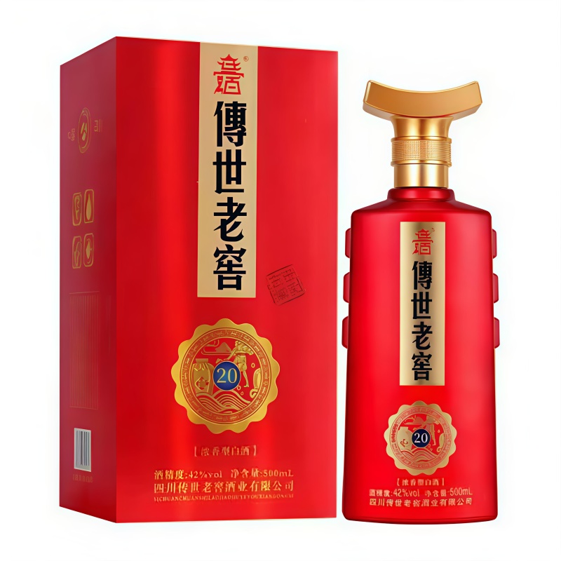 “传世老窖”一箱6瓶-42度浓香型GB/T107811优