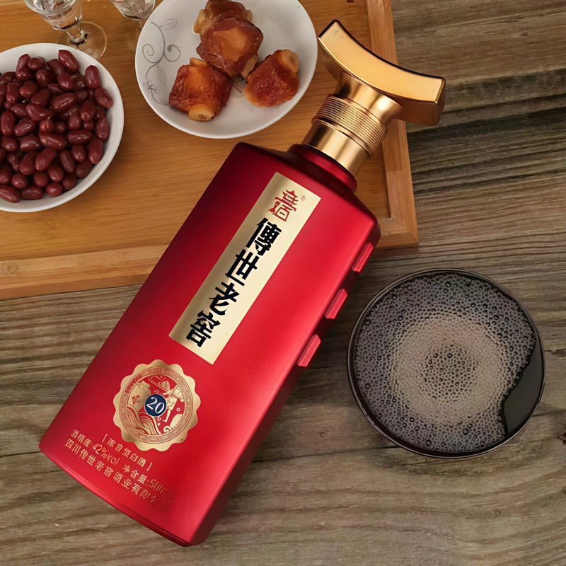 “传世老窖”一箱6瓶-42度浓香型GB/T107811优