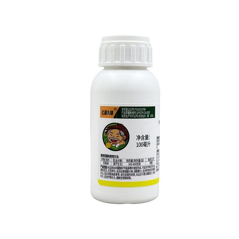 亿嘉九穗3.6%苄氨赤霉酸苹果促花促果抗逆增产植物生长调