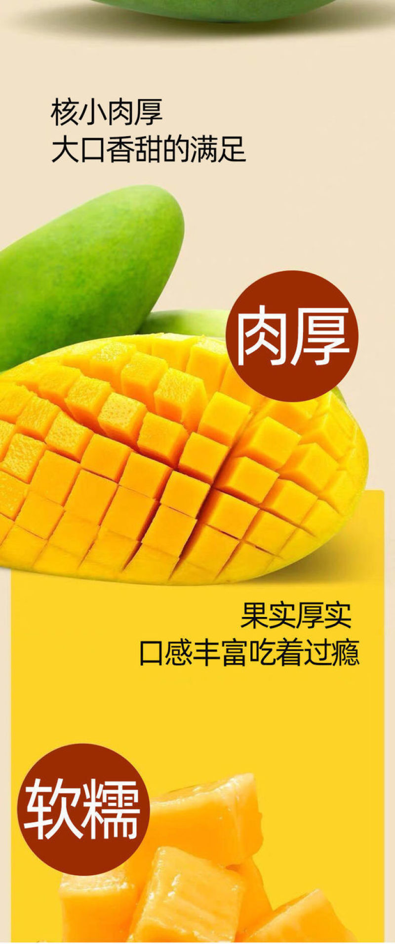 精选海南金煌芒产地直发大芒果对接市场电商商超