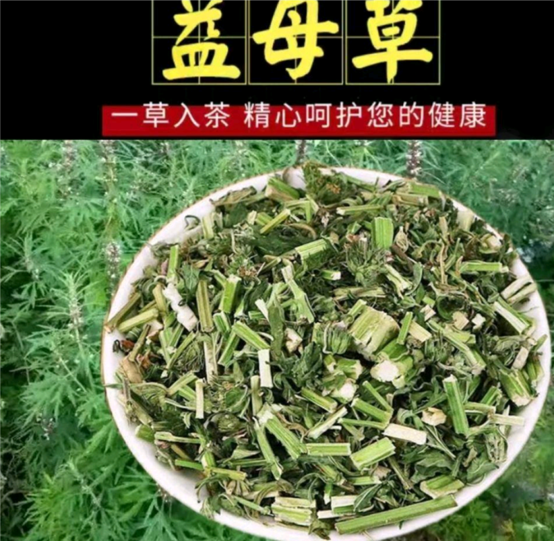 益母草，今年新货颜色青，无硫产地货源，产地直发，保质保量