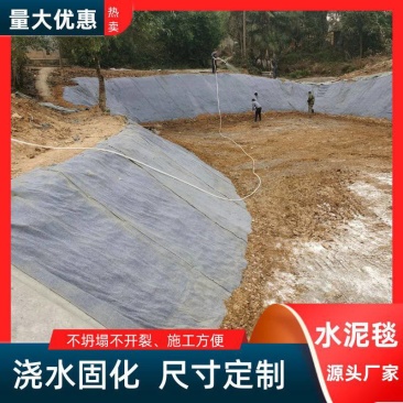 鱼塘.河道.水渠护坡，路面加固，水泥毯，土工材料