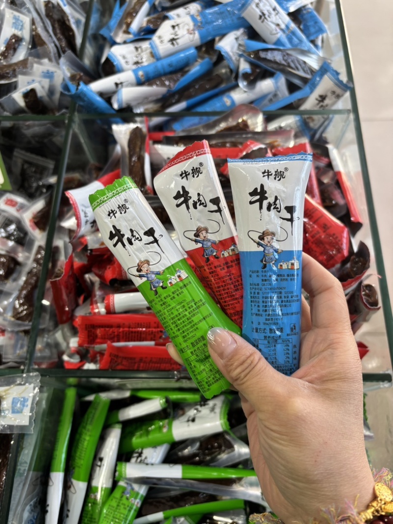 牛舰牛肉干内蒙特产正宗牛肉干原味辣味孜然