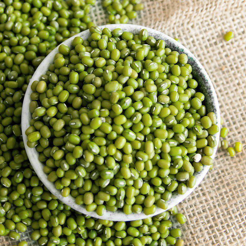 绿豆5斤农家自产小绿豆500g新鲜豆芽笨绿豆绿豆糕