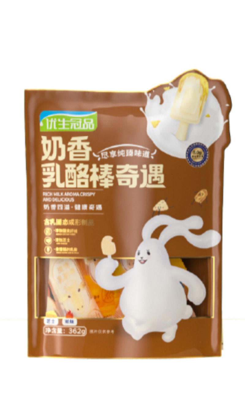 内蒙古特产奶制品优生冠品奶酪棒