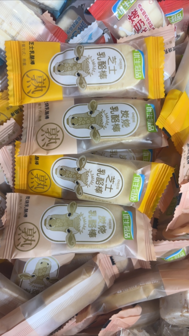 内蒙古特产奶制品优生冠品奶酪棒