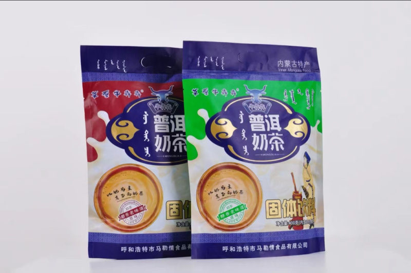 牛犇犇400克咸味额吉奶茶固体饮料开水泡即可食用