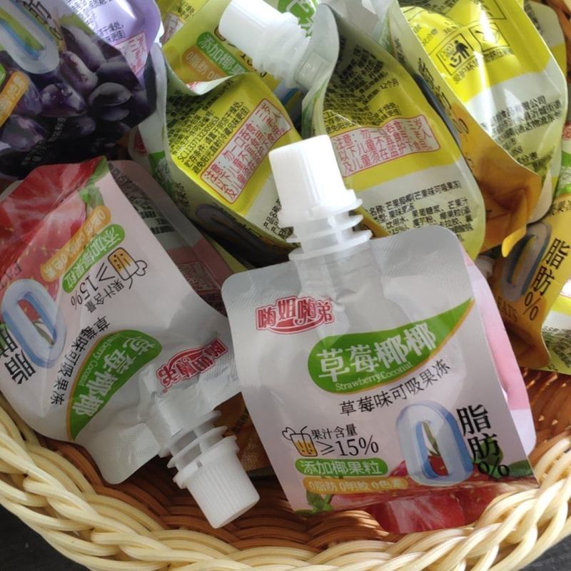 吸吸果冻，老少皆宜的果冻，好吃看的见