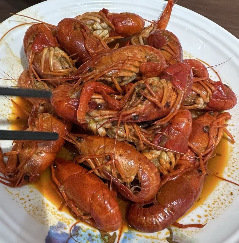 14斤装小龙虾3-5钱即食，麻辣蒜蓉口味，饭店夜市大排档