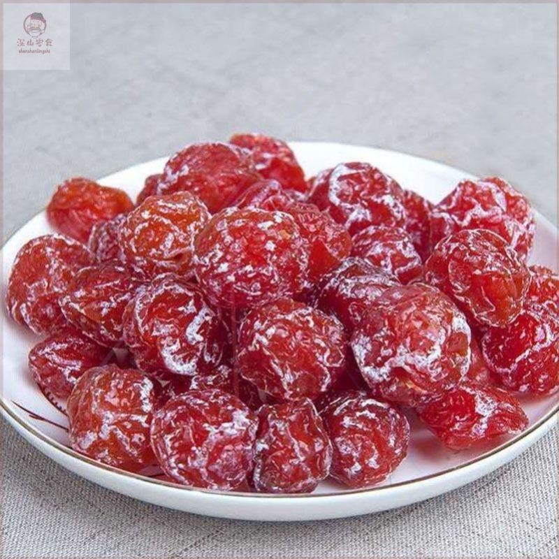 玫瑰梅情人梅半梅干酸甜果干蜜饯李子梅肉干