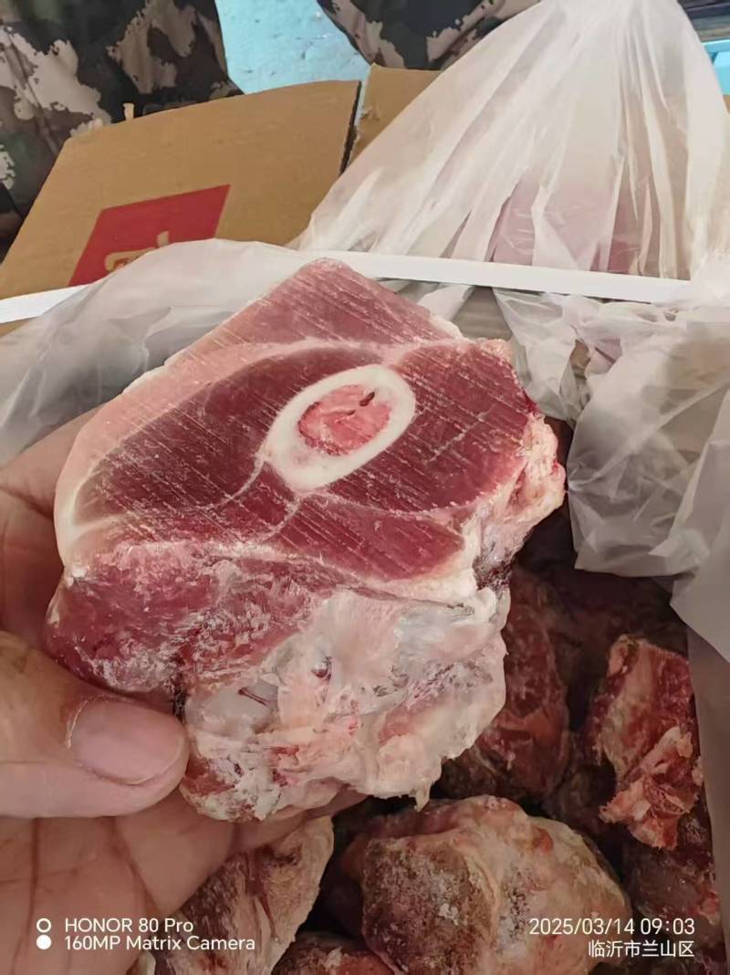 带腱猪腿骨块