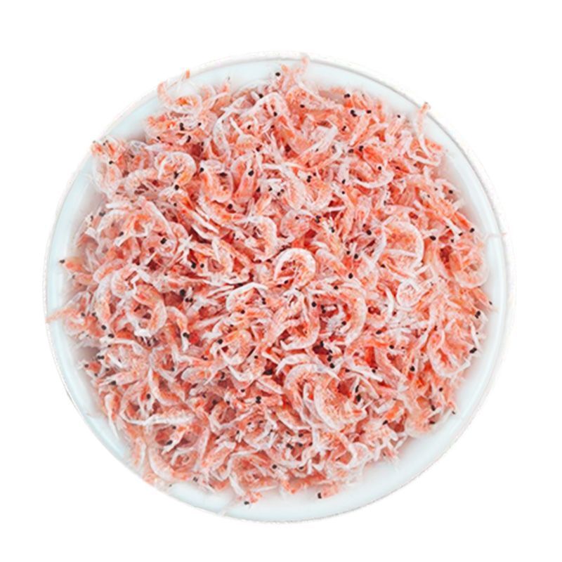 小红虾带籽虾皮新鲜虾米即食美味海味零食淡干虾皮