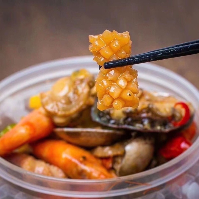 捞汁海鲜桶全家福海鲜捞汁小海鲜即食海鲜全家福