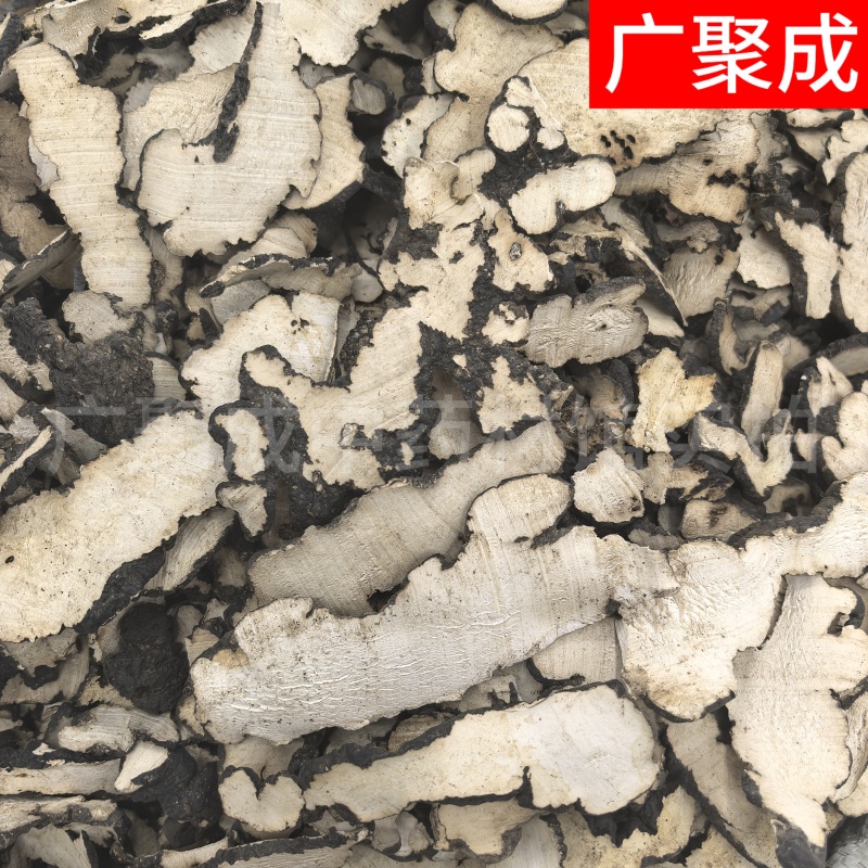 【实拍】陕西商洛优质高含量猪苓净货猪苓片朱苓猪屎苓