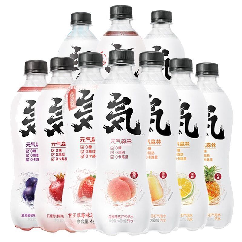 28一件元气森林气泡水新日期480ml×12