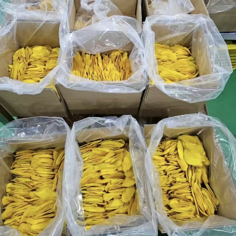 芒果干厚切芒果干大片芒果脯批发小零食电商拿货