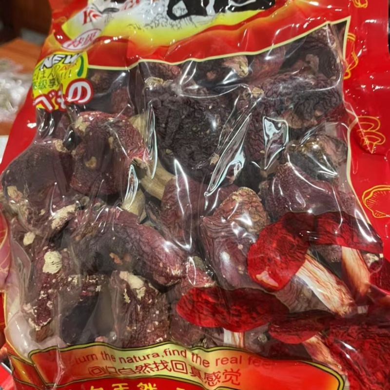 红菇自己吃非常划算规格属于标菇范围挑出来不好看的而已