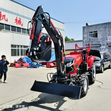 轮式四驱拖拉机大泵发动机不挑油
