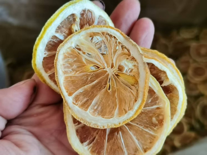 新鲜柠檬干片无杂质片大饱满大量供应可批发一件代发