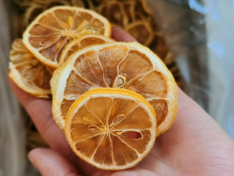 新鲜柠檬干片无杂质片大饱满大量供应可批发一件代发