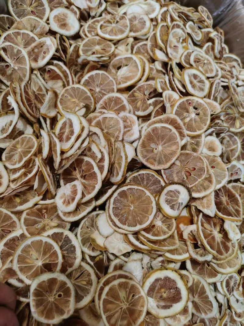 新鲜柠檬干片无杂质片大饱满大量供应可批发一件代发