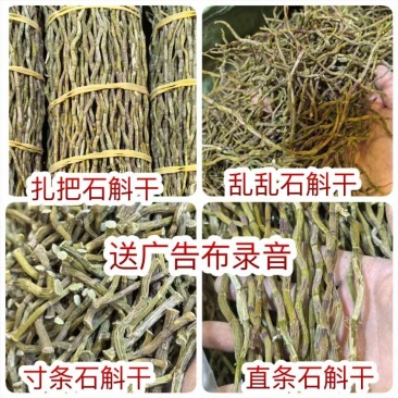 云南铁皮石斛干条石斛枫斗地摊电商批发铁皮石斛粉干石斛