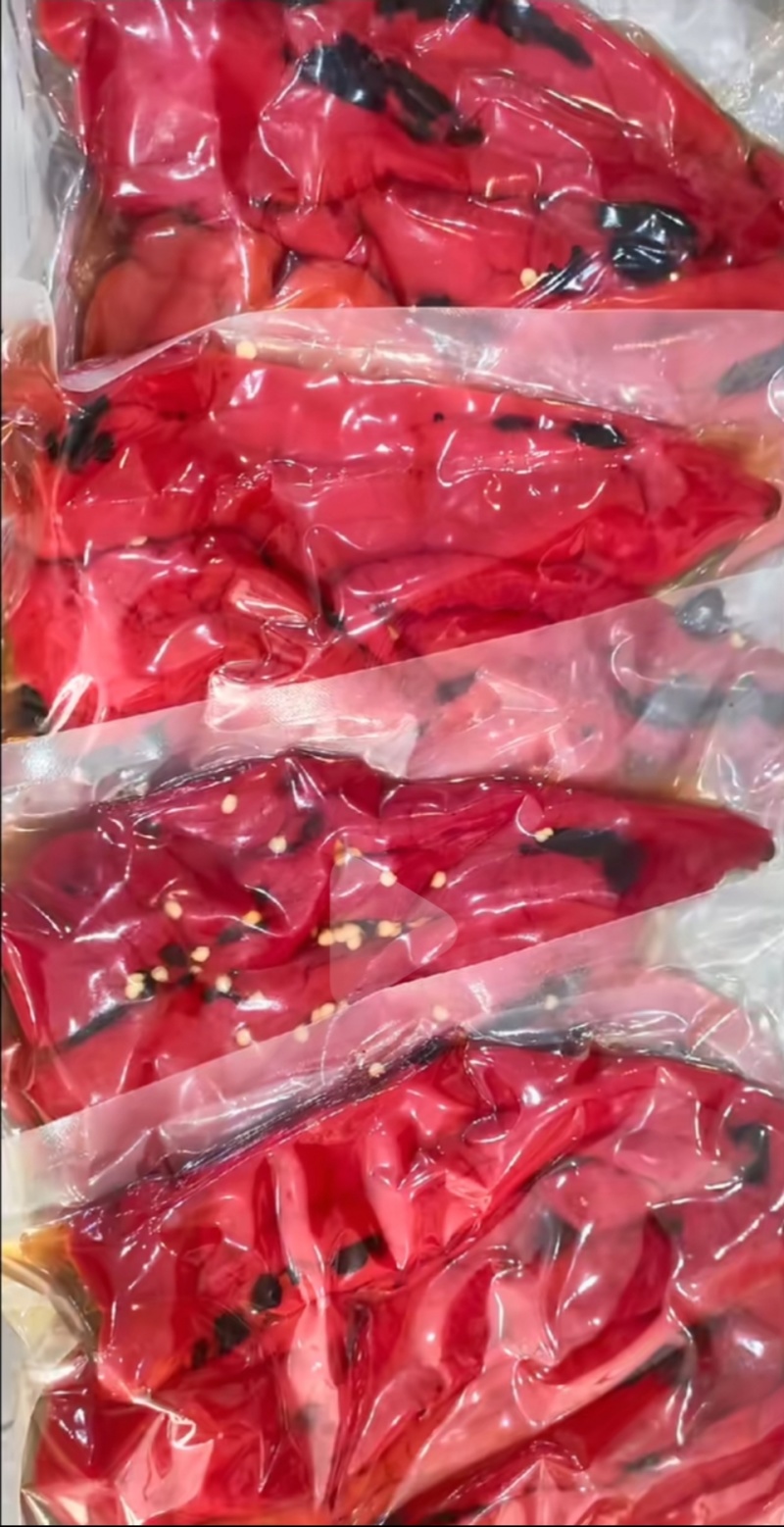 【腌辣椒】新疆伊犁特产烧辣子炭烧红辣子锡伯族特色冷冻