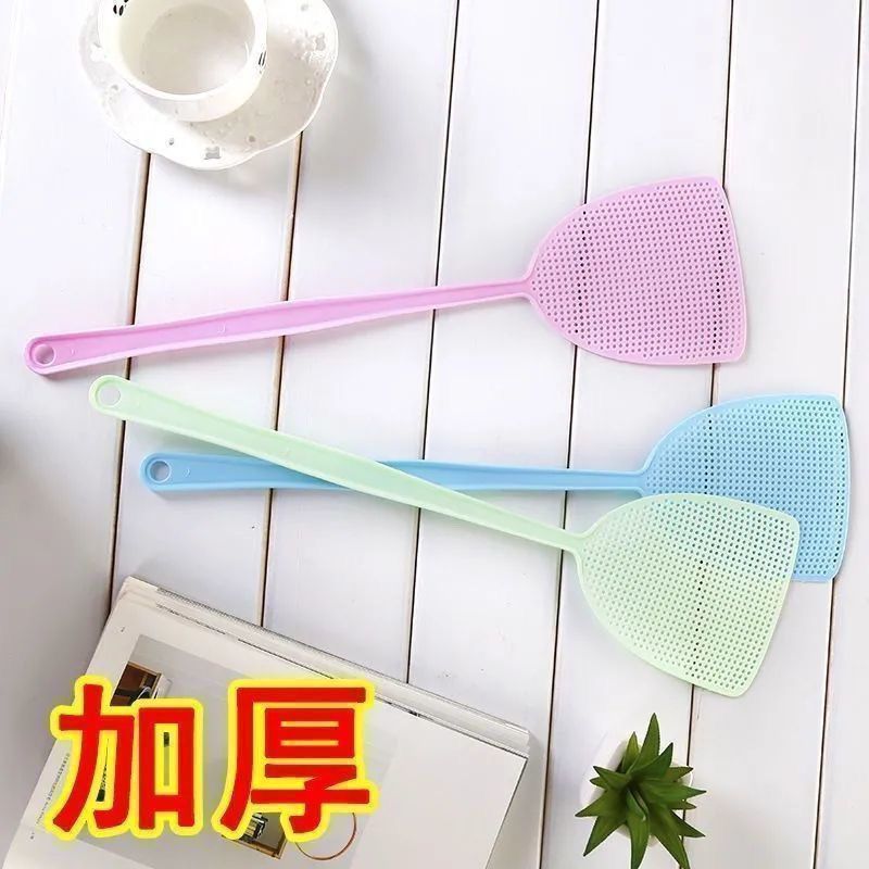 苍蝇拍家用加厚熟胶打不烂大号加长加厚苍蝇拍经久耐用灭蚊拍