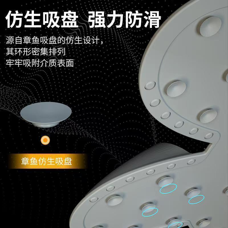 新款硅胶洗脚去死皮淋浴房地垫按摩脚垫浴室防滑垫子洗澡搓脚